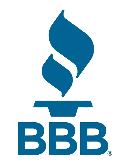 Better Business Bureau A+ accredited business badge