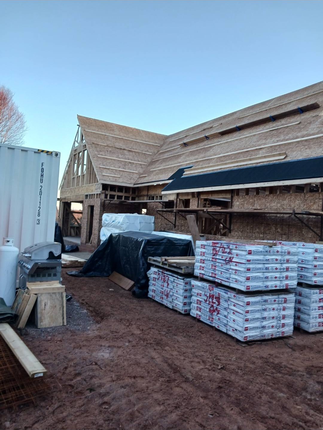 New construction home roof installed to spec by Maxwell Roofing in the Halifax area, Nova Scotia